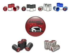 Couvercles De Tige De Valve Moto Finition Moderne